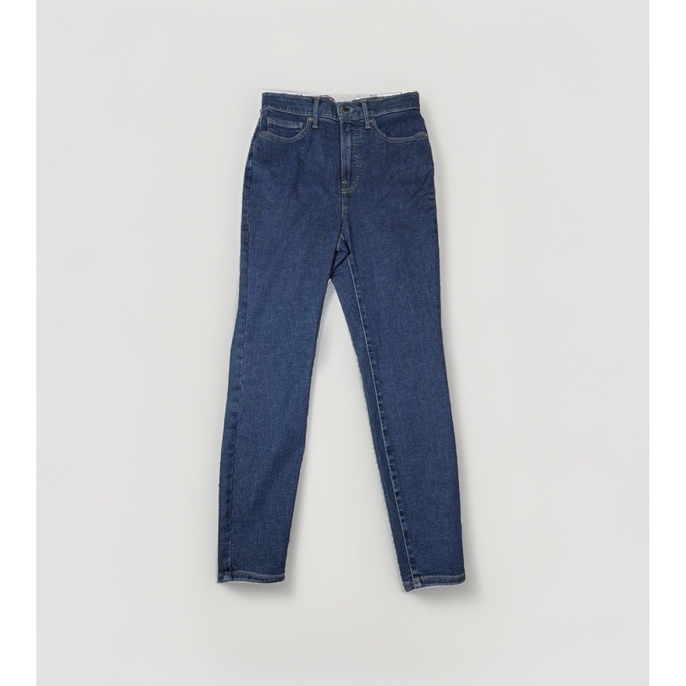 Everlane Jeans Womens 27 The Way-High Skinny Mid Blue High Rise Crop NWT 27x26